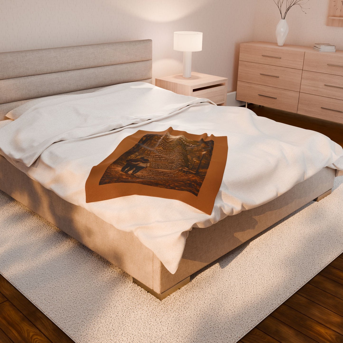 I Promise Velveteen Plush Blanket