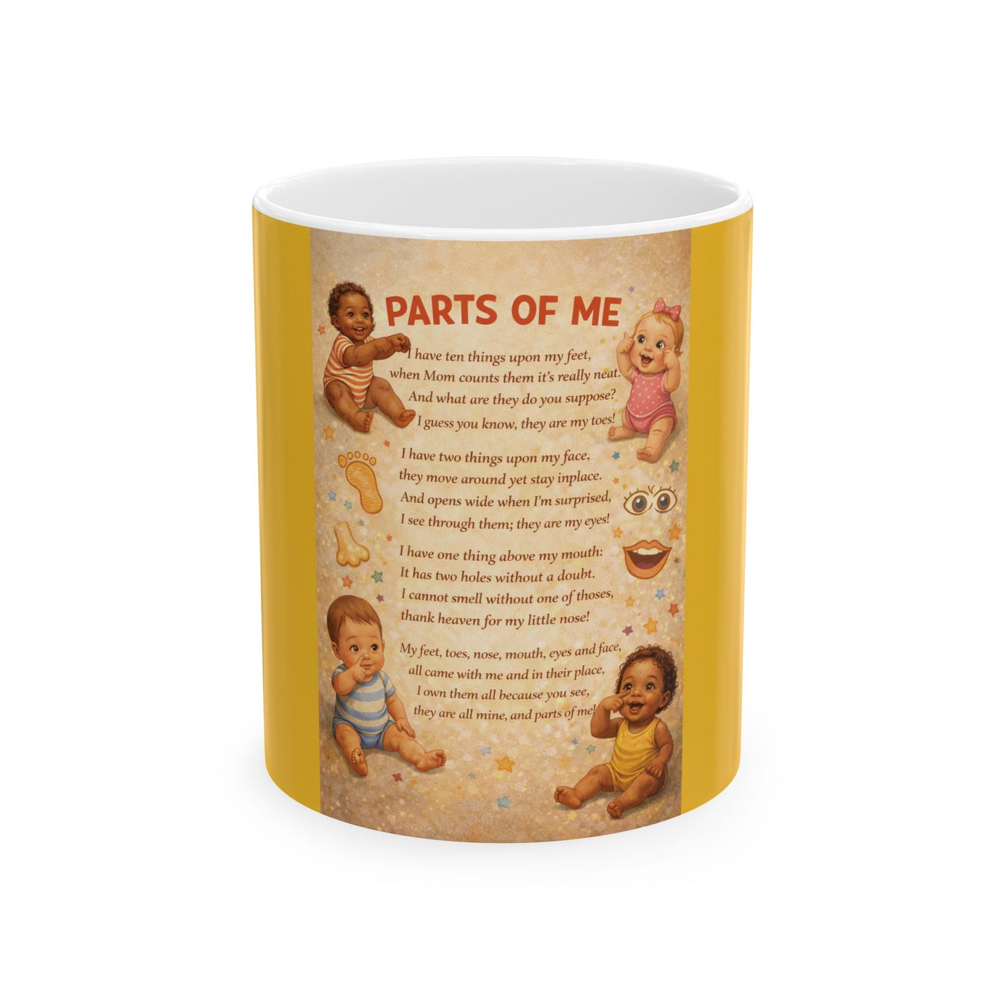 Parts of Me - Ceramic Mug, (11oz, 15oz)