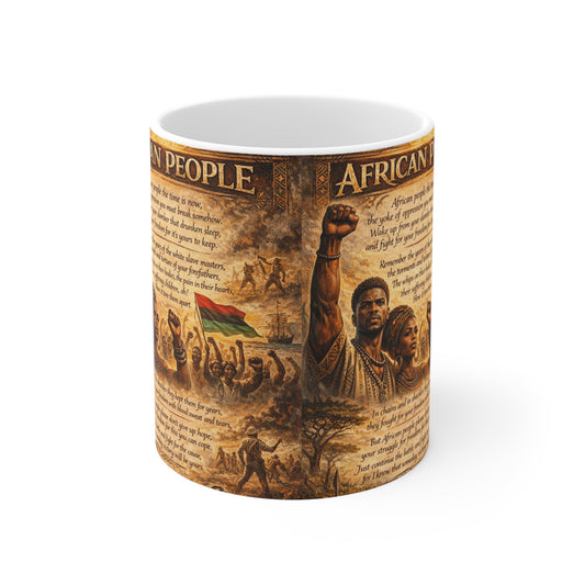 African People Mug 11oz