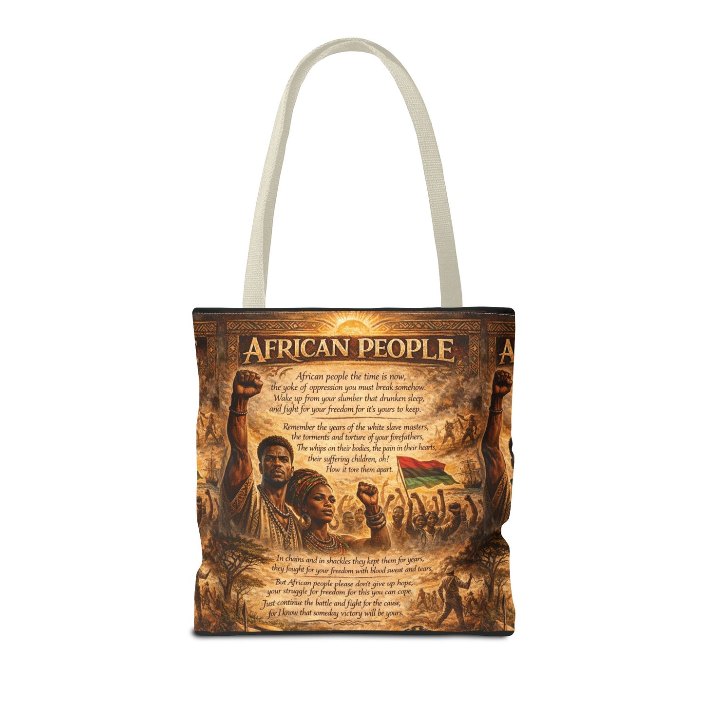 African People 2 Tote Bag