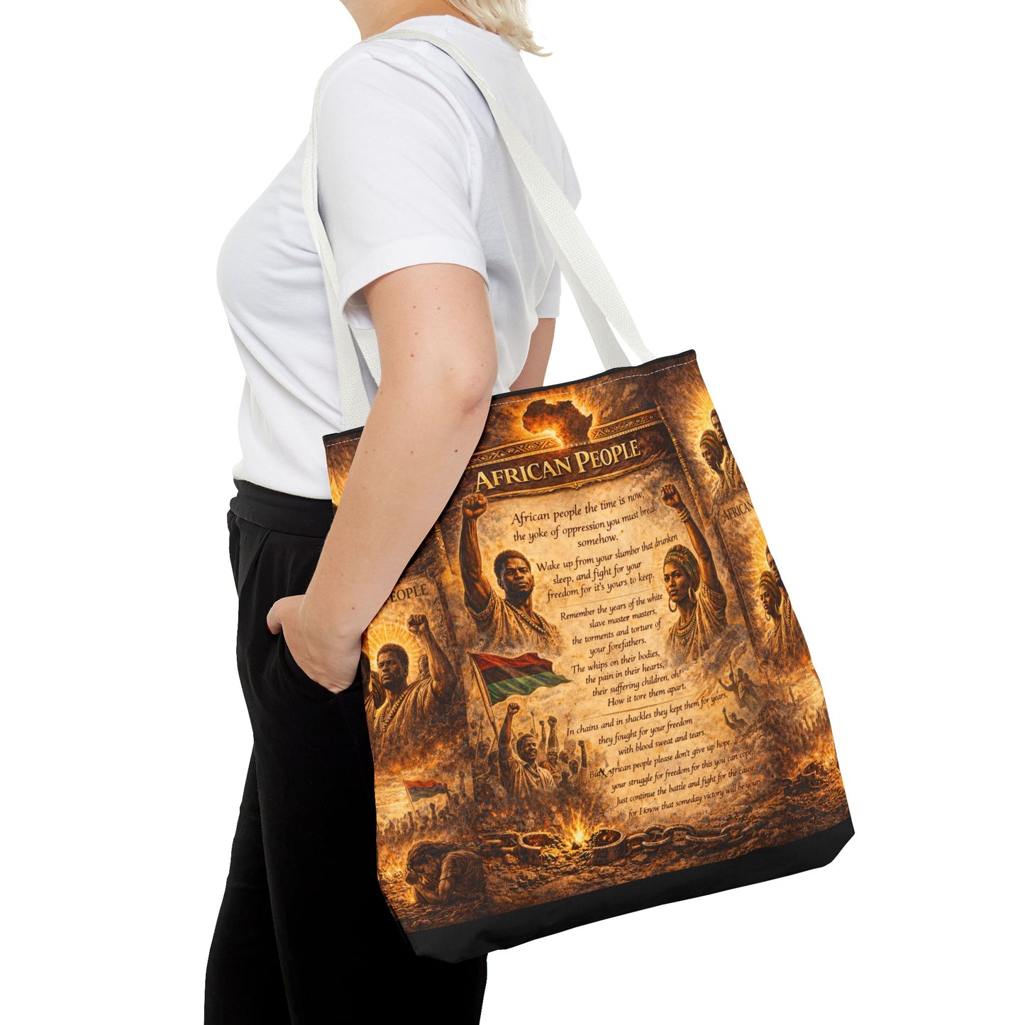 African People Tote Bag