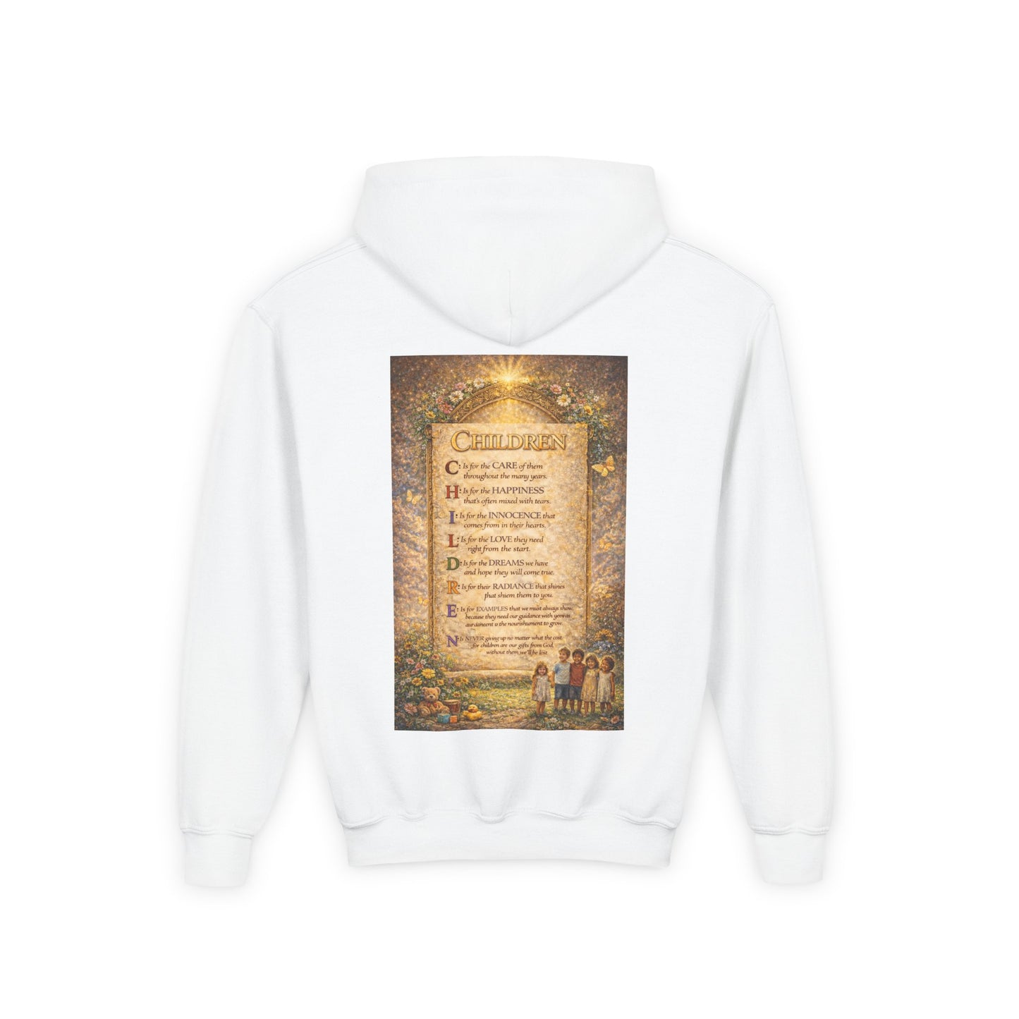 Youth Heavy Blend Hooded Sweatshirt - Children
