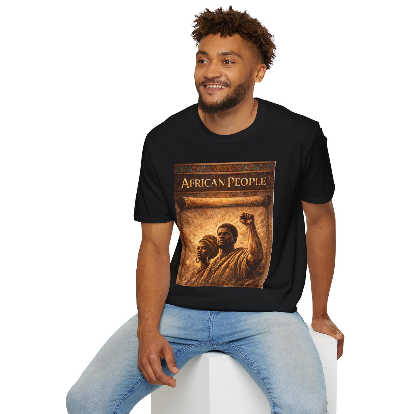 African People - Unisex Softstyle T-Shirt