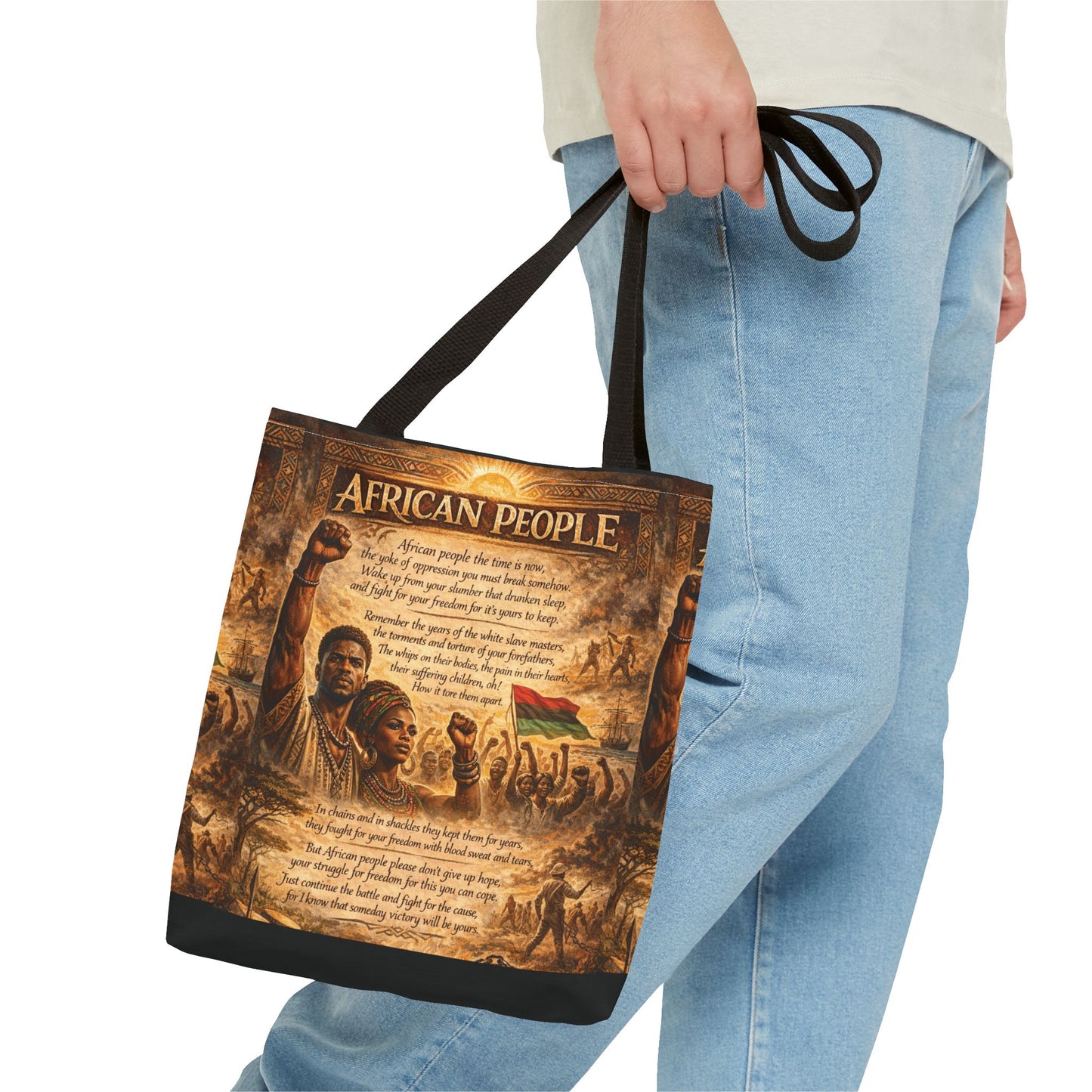 African People 2 Tote Bag