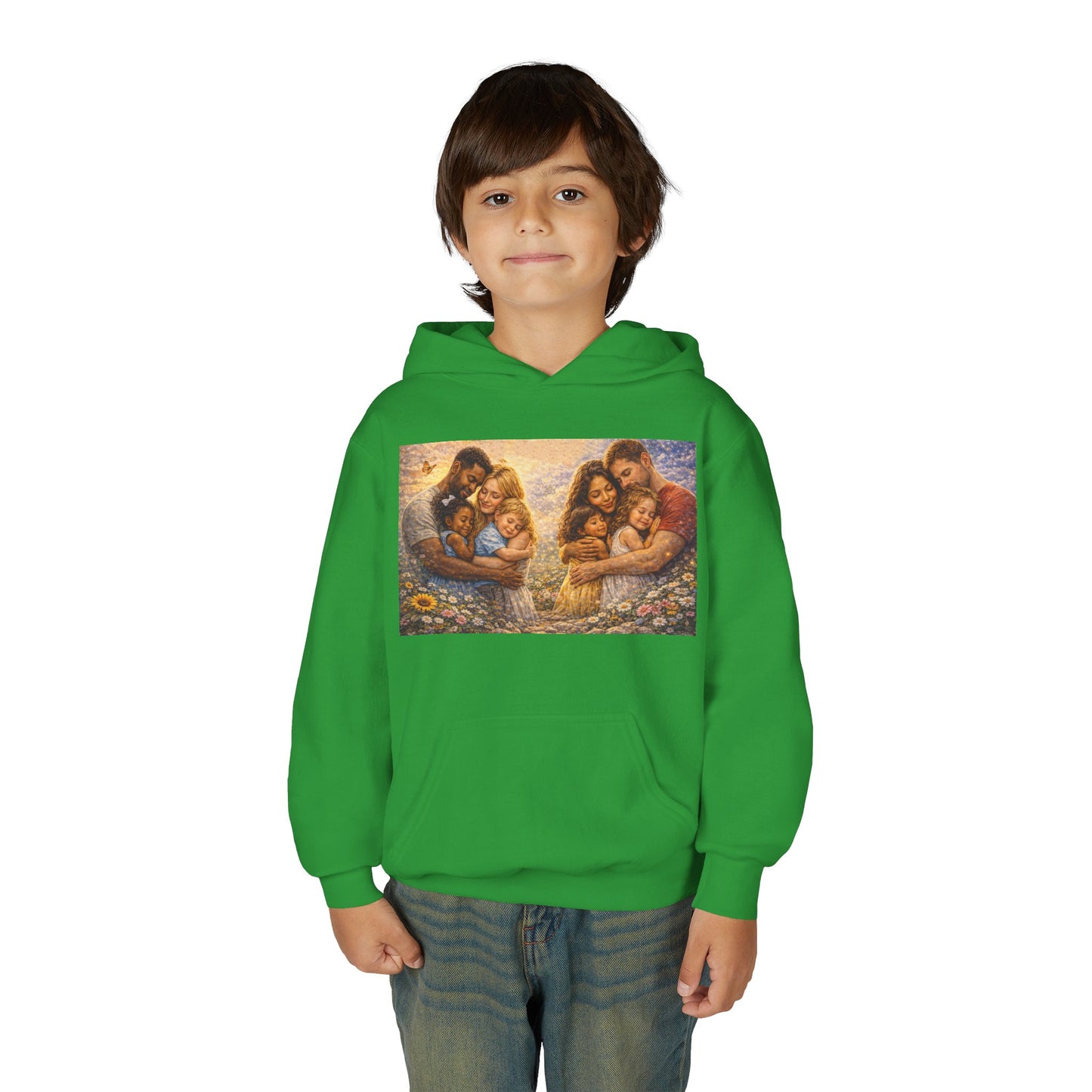 Youth Heavy Blend Hooded Sweatshirt - Children