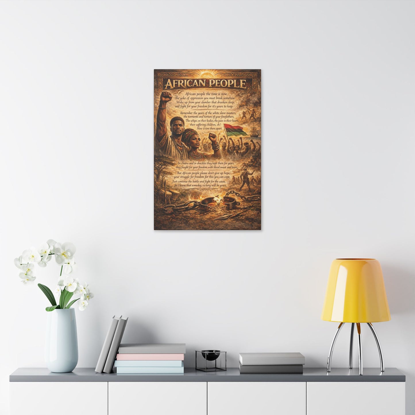 African People - Classic Stretched Canvas