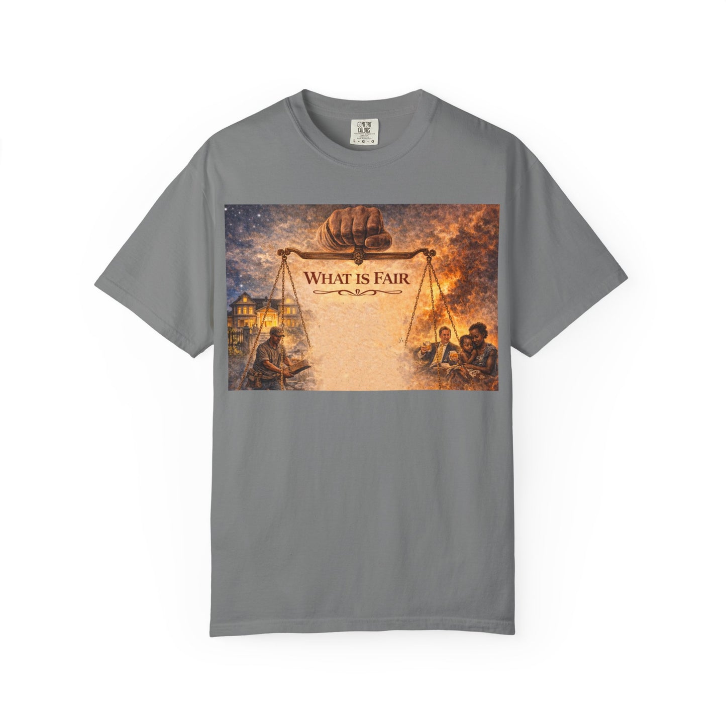 Unisex Garment-Dyed T-shirt - What is Fair