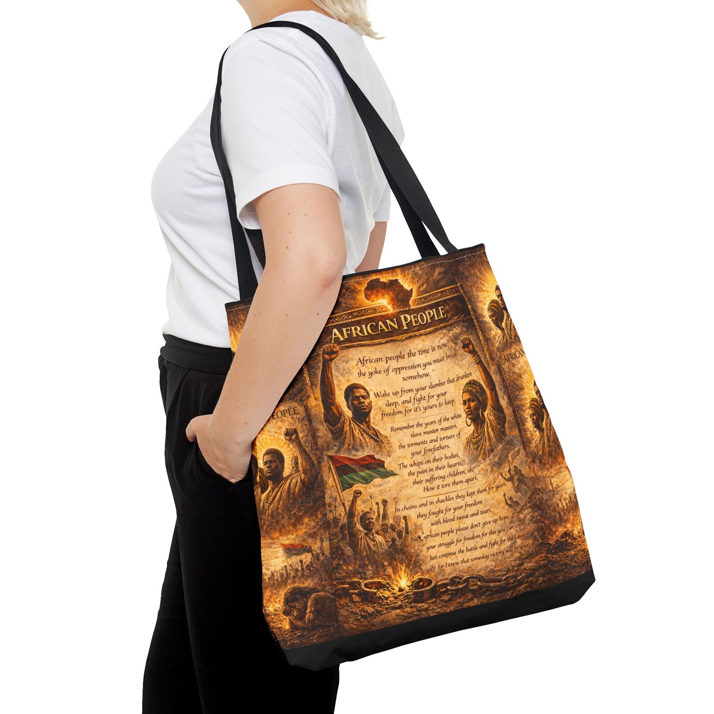 African People Tote Bag