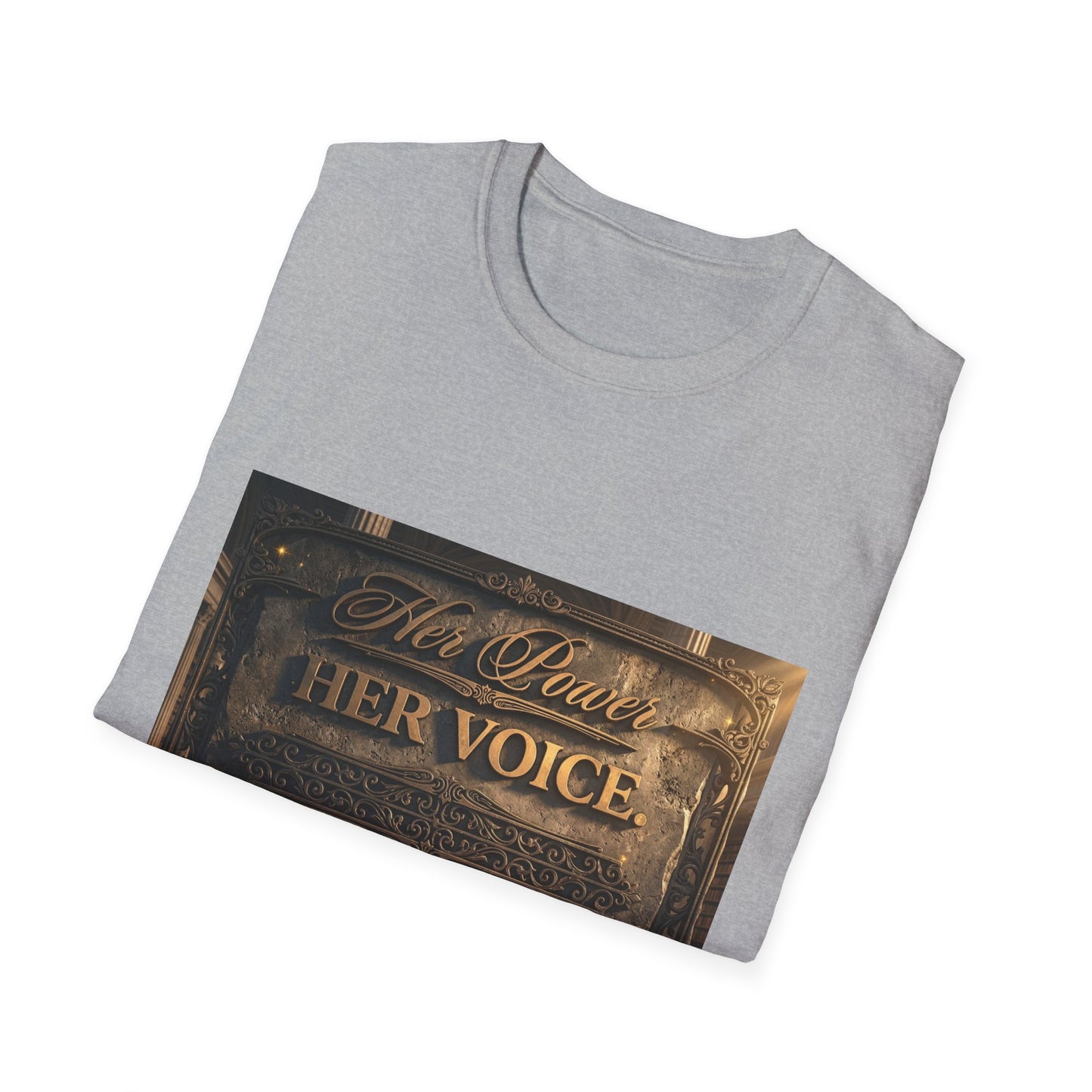 Black Woman - Unisex Softstyle T-Shirt