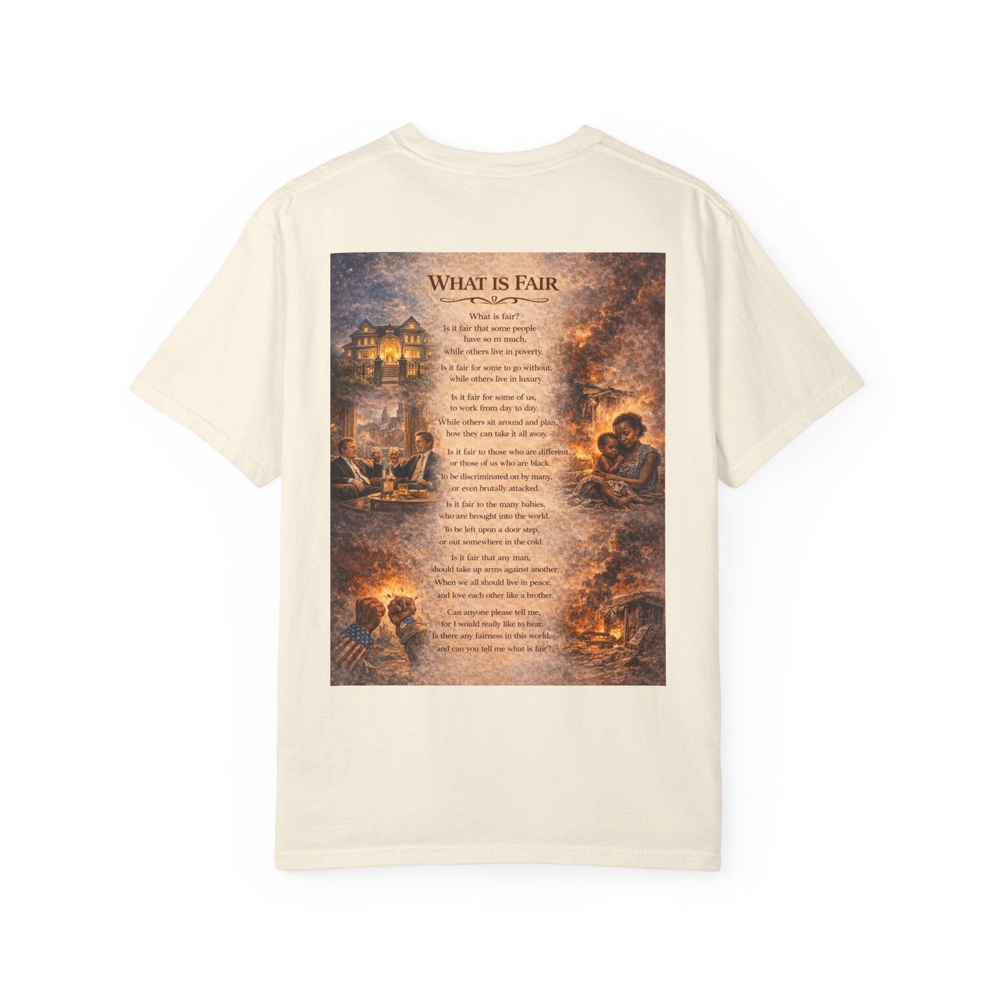 Unisex Garment-Dyed T-shirt - What is Fair