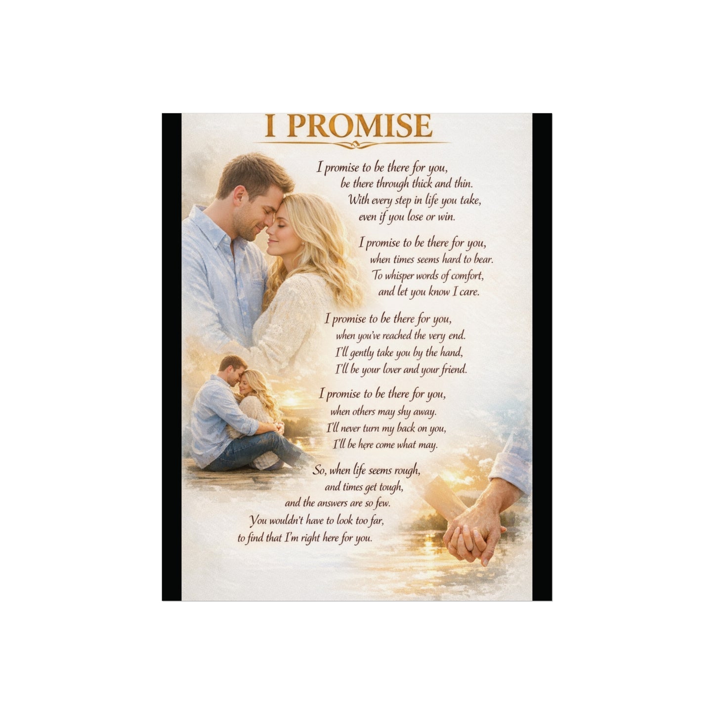Fine Art Posters - I Promise