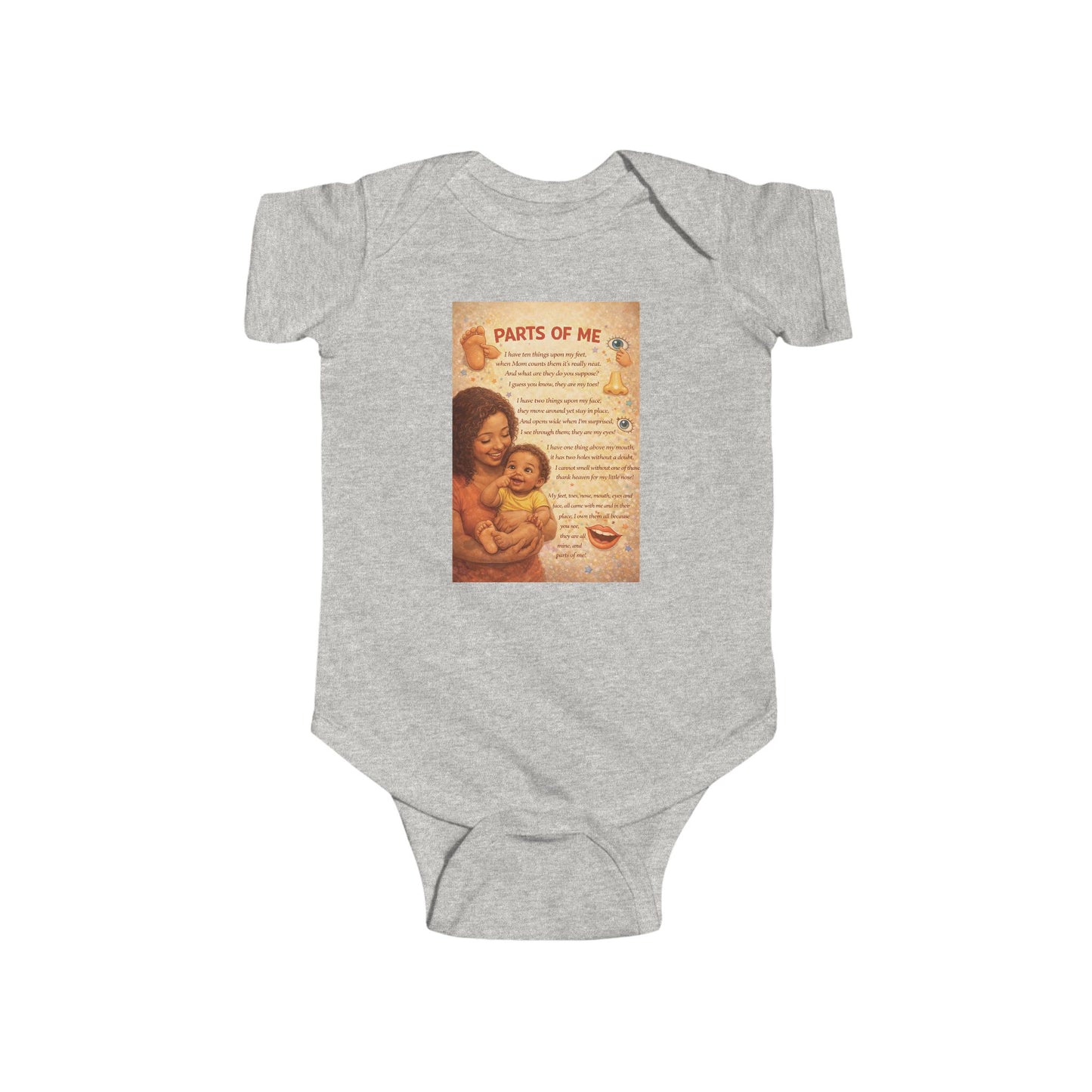 Parts of Me Infant Fine Jersey Bodysuit