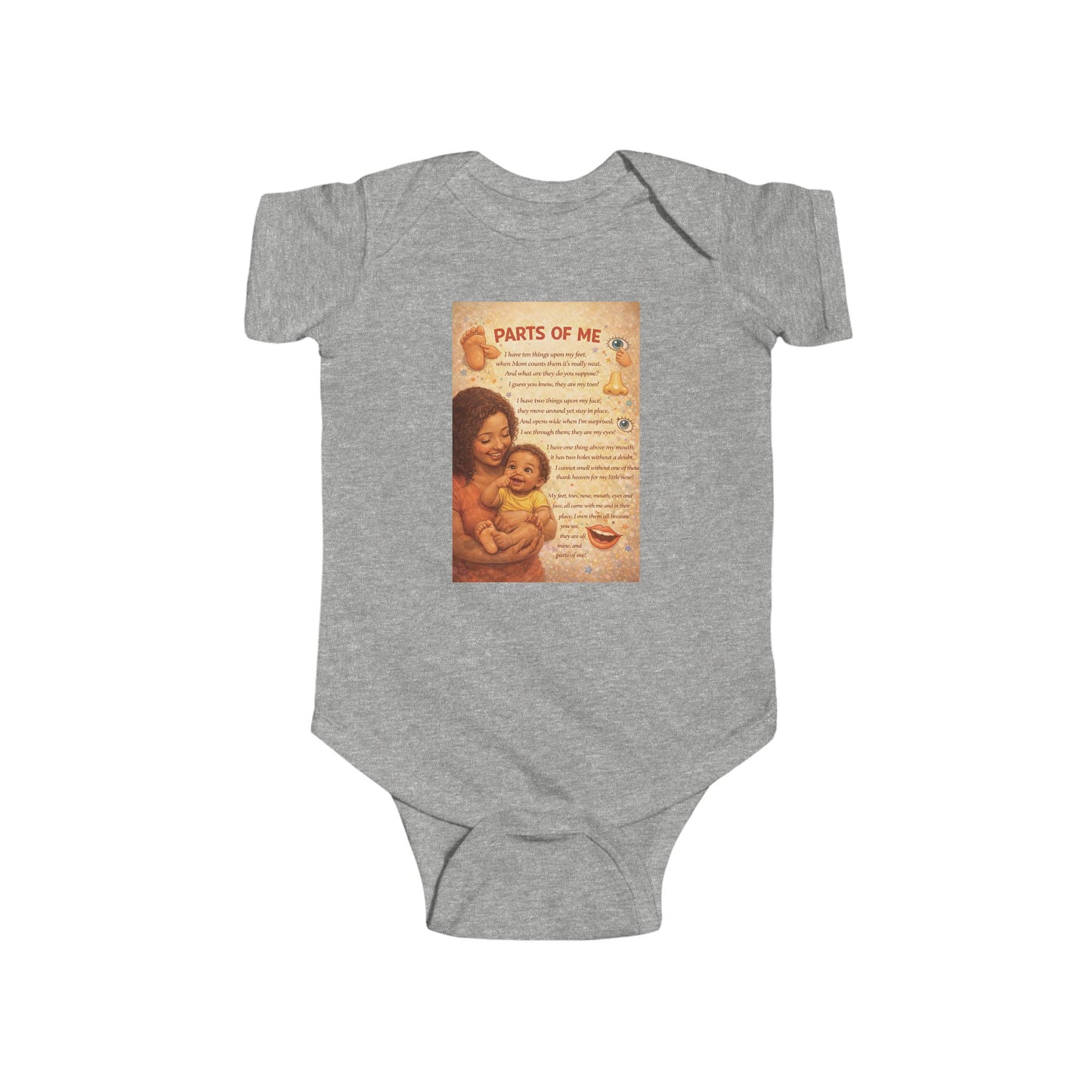 Parts of Me Infant Fine Jersey Bodysuit