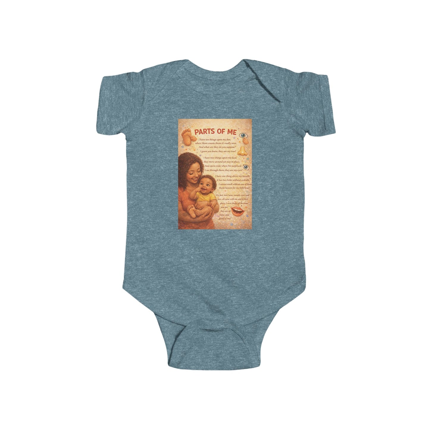 Parts of Me Infant Fine Jersey Bodysuit
