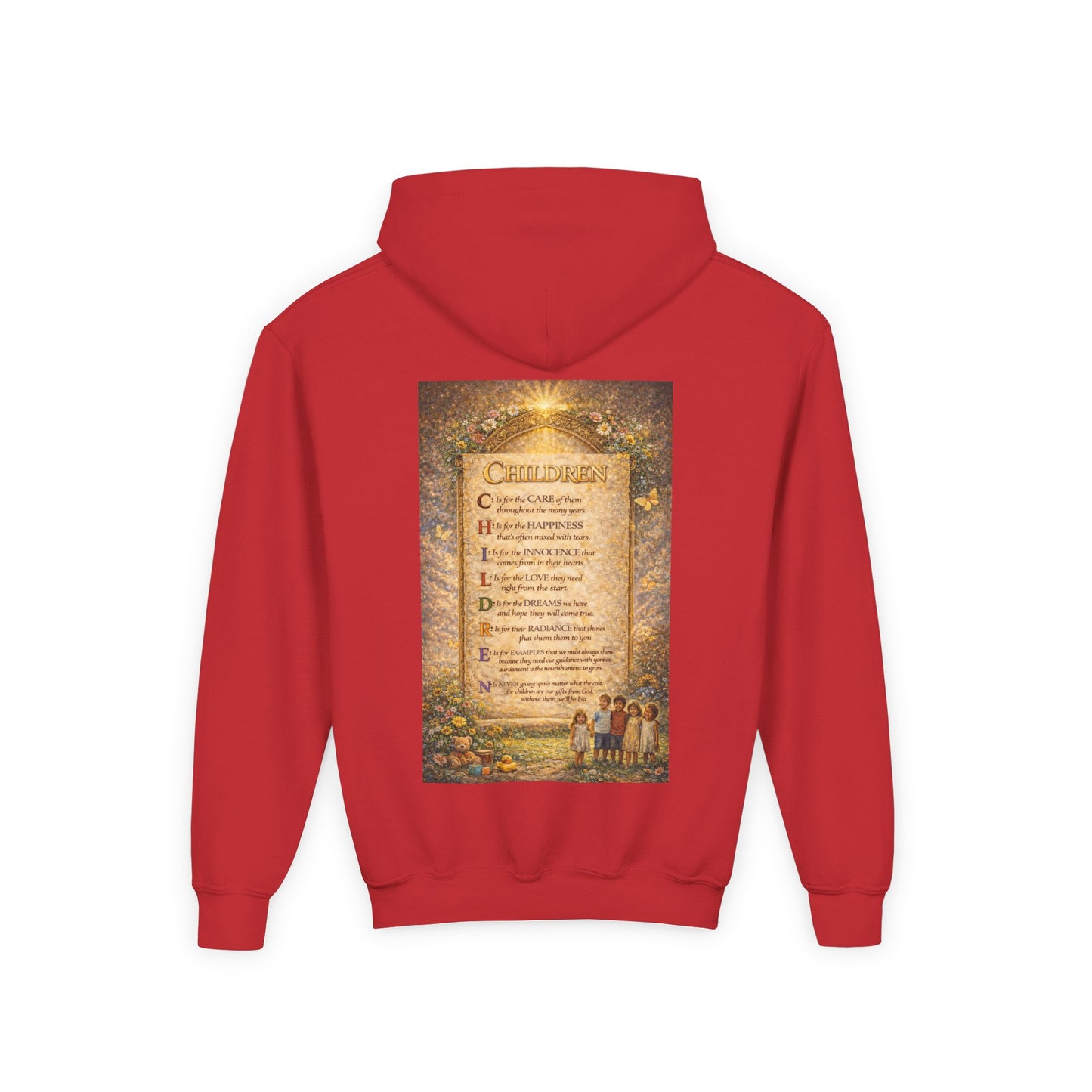 Youth Heavy Blend Hooded Sweatshirt - Children