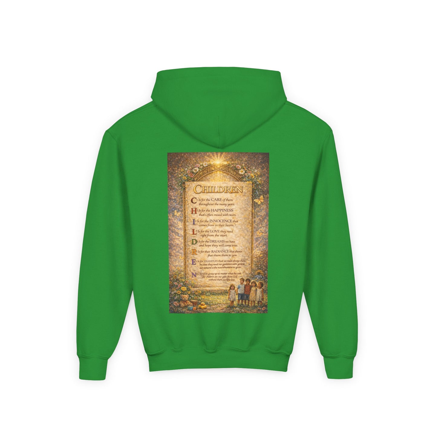 Youth Heavy Blend Hooded Sweatshirt - Children