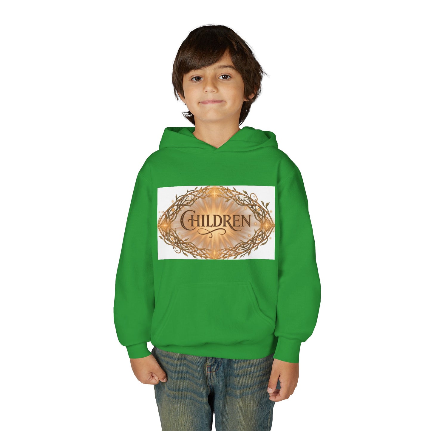 Youth Heavy Blend Hooded Sweatshirt - Children