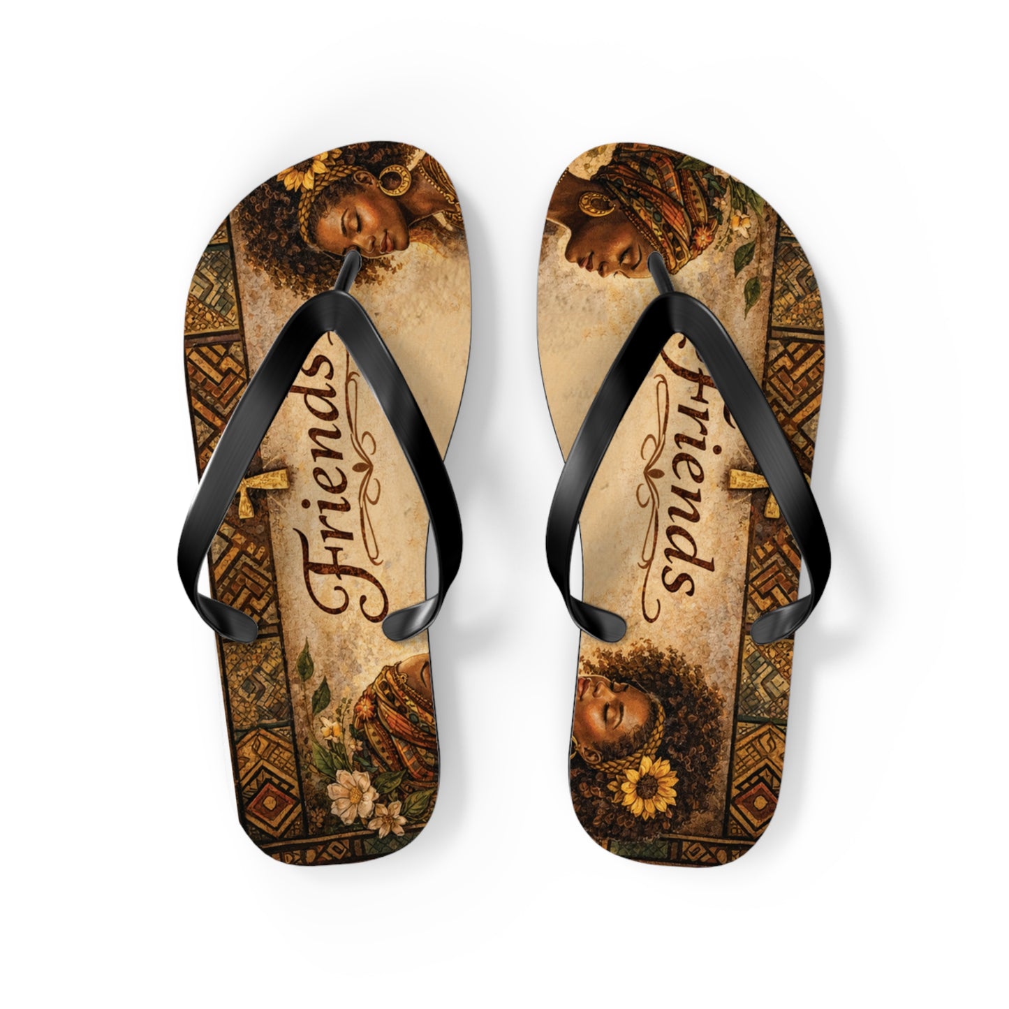 Friends Flip Flops