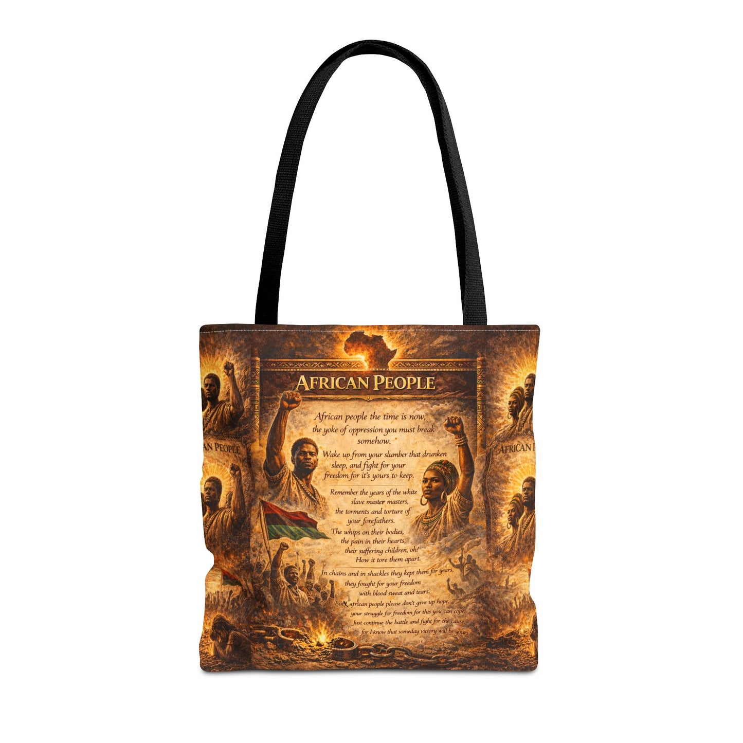 African People Tote Bag
