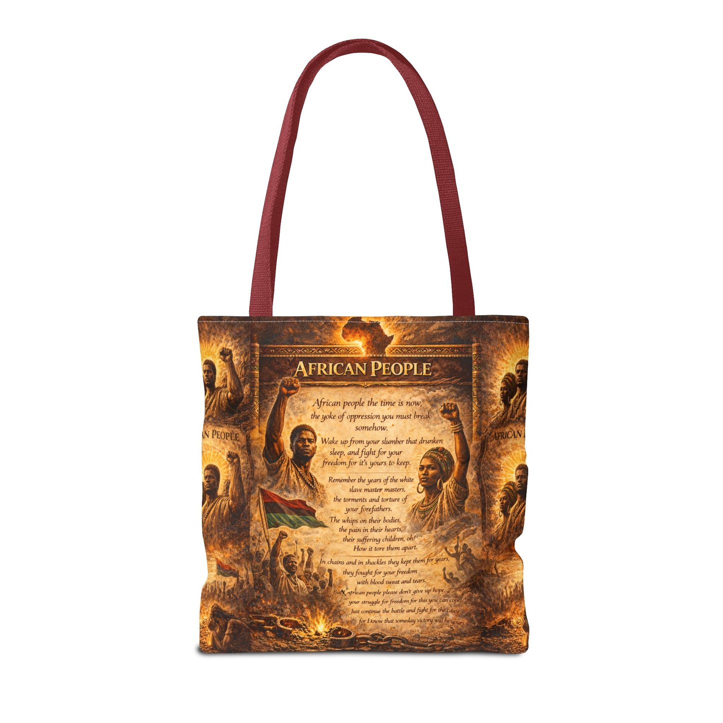 African People Tote Bag