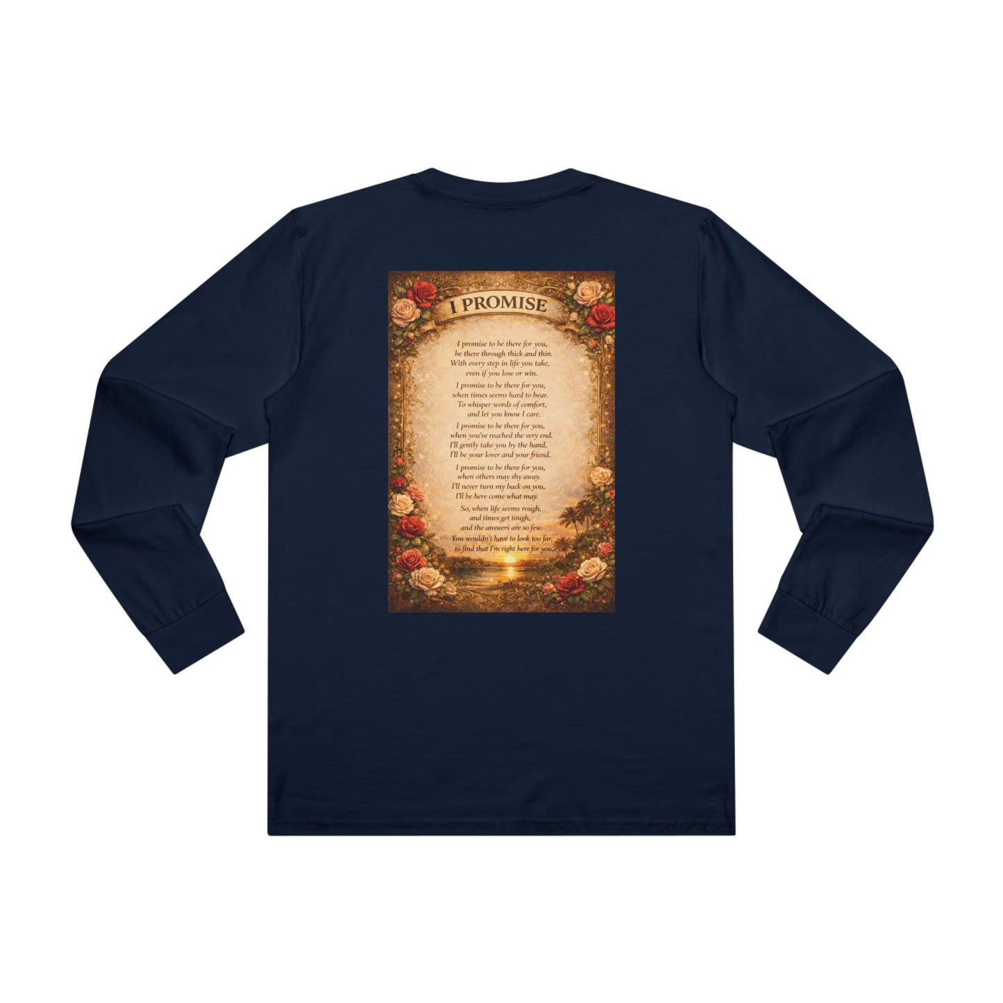 Men’s Base Longsleeve Tee - I Promise