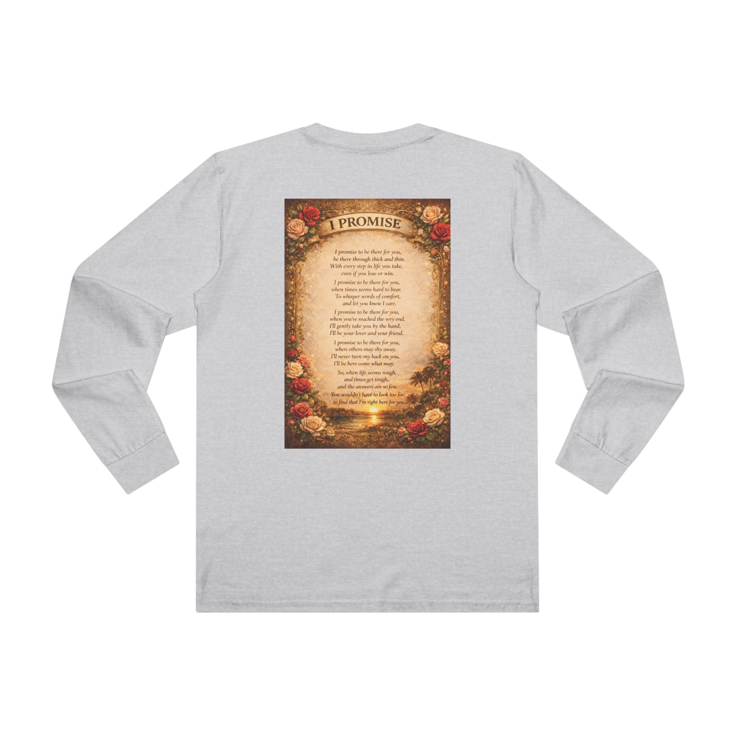 Men’s Base Longsleeve Tee - I Promise