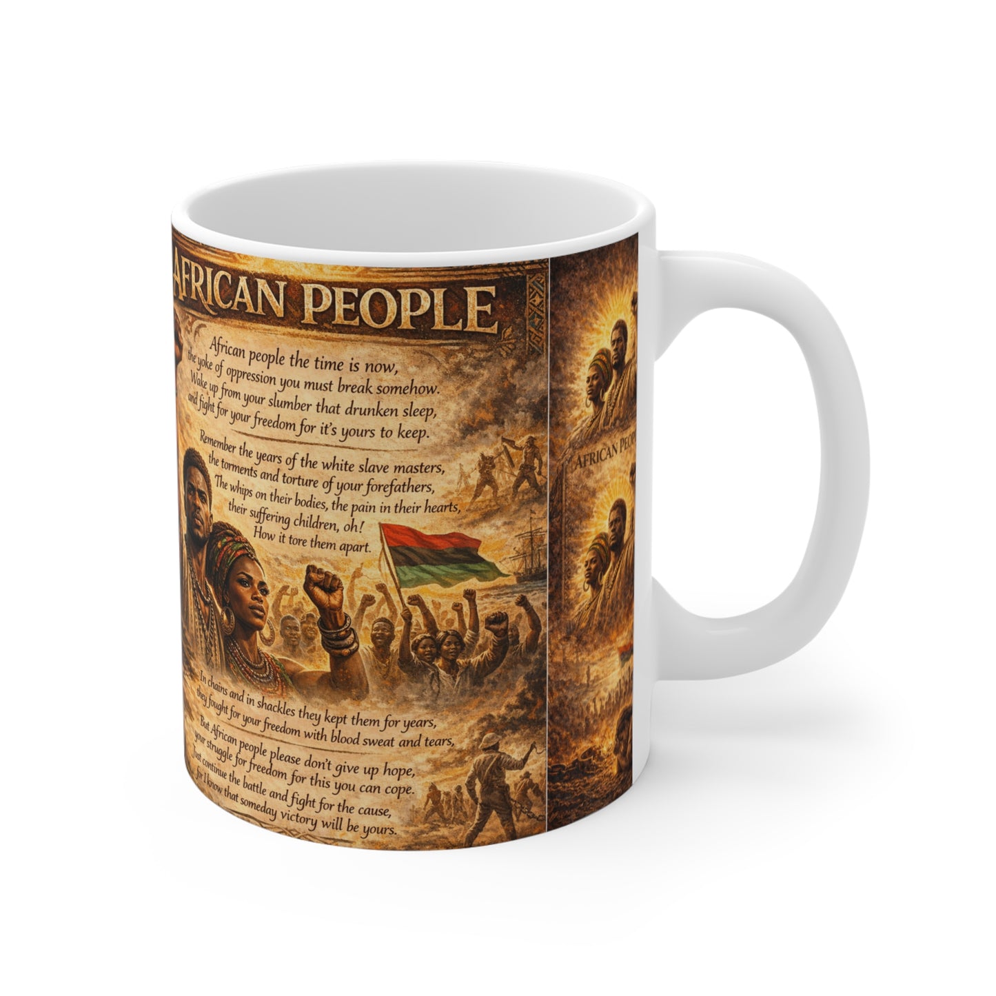African People Mug 11oz
