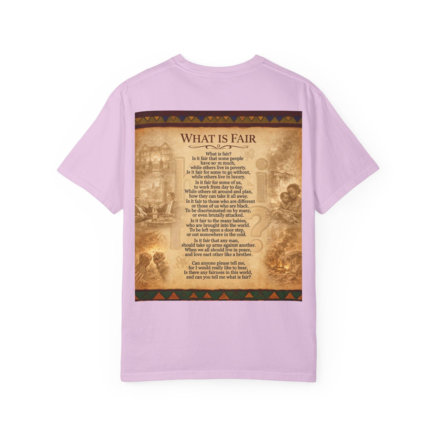Unisex Garment-Dyed T-shirt - What is Fair