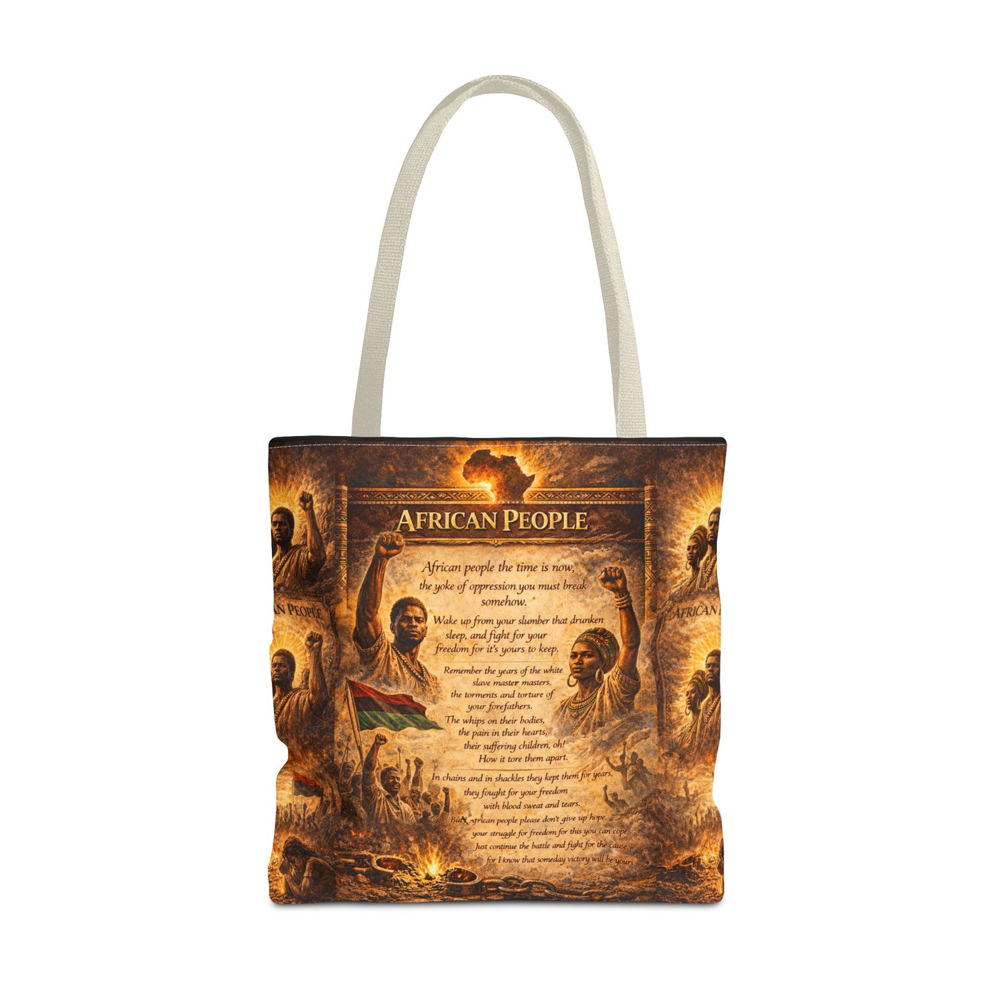 African People Tote Bag