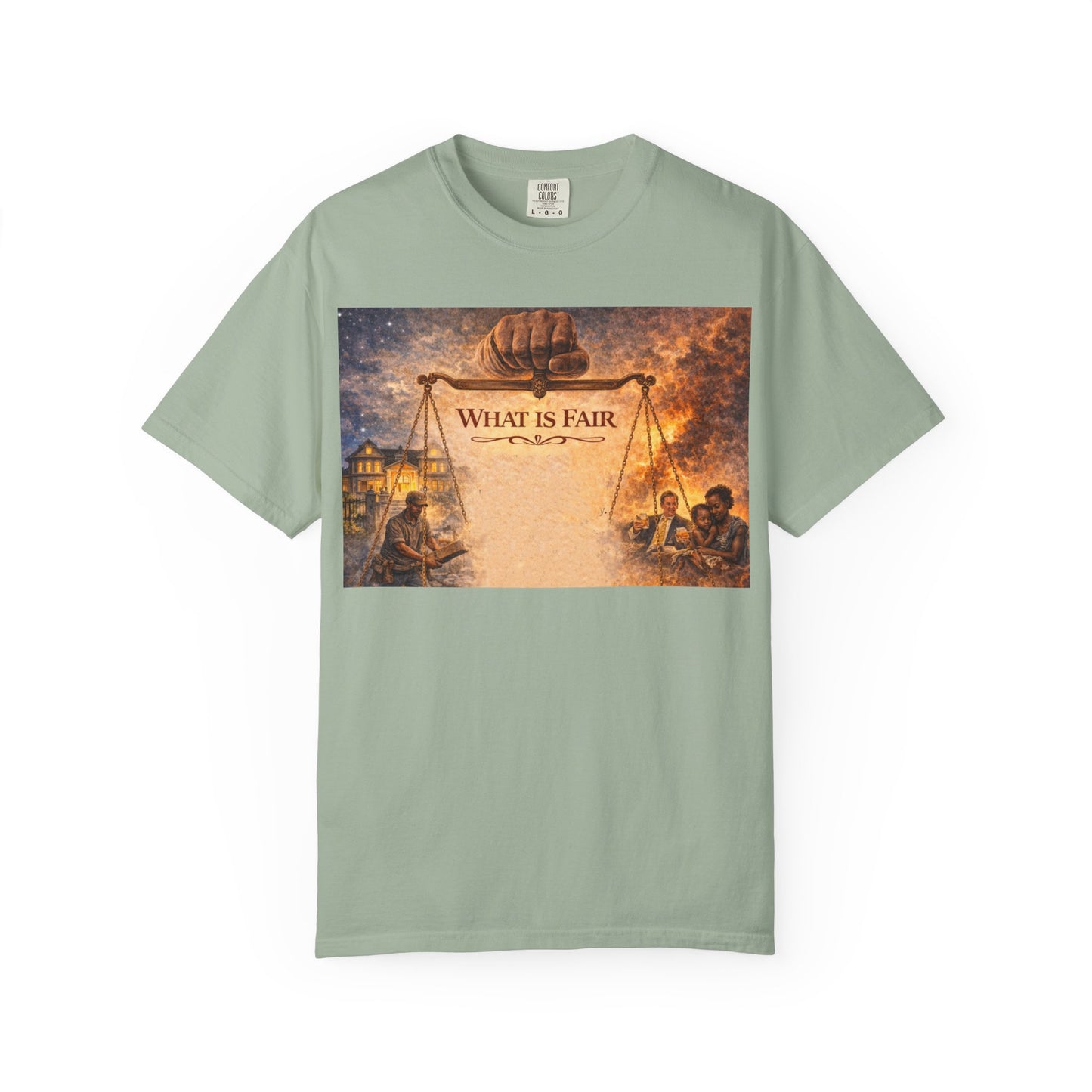 Unisex Garment-Dyed T-shirt - What is Fair