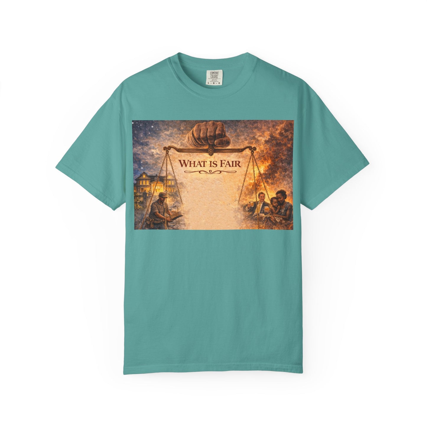 Unisex Garment-Dyed T-shirt - What is Fair