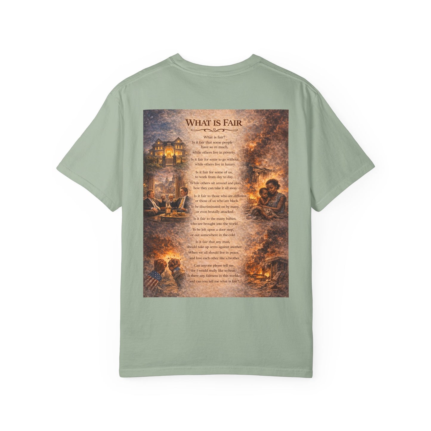 Unisex Garment-Dyed T-shirt - What is Fair