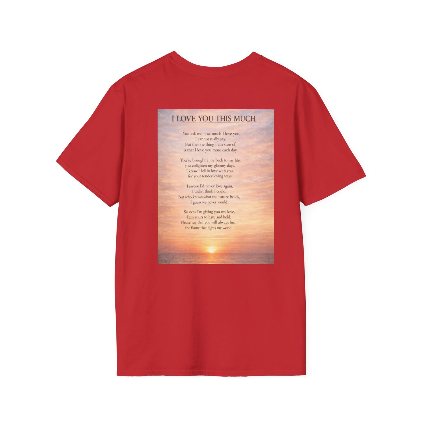 I Love You This Much - Unisex Softstyle T-Shirt