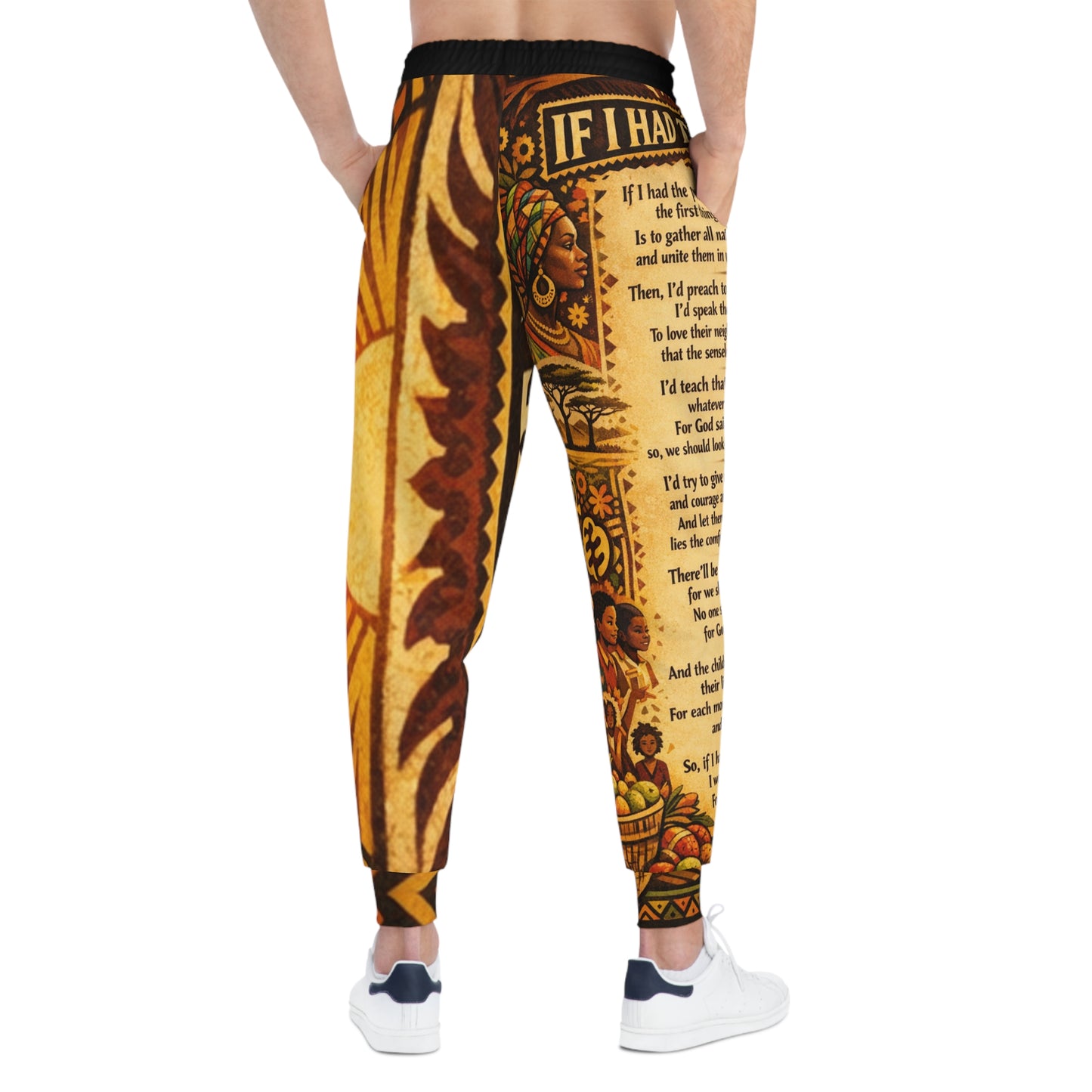 Athletic Joggers - If I Had The Power
