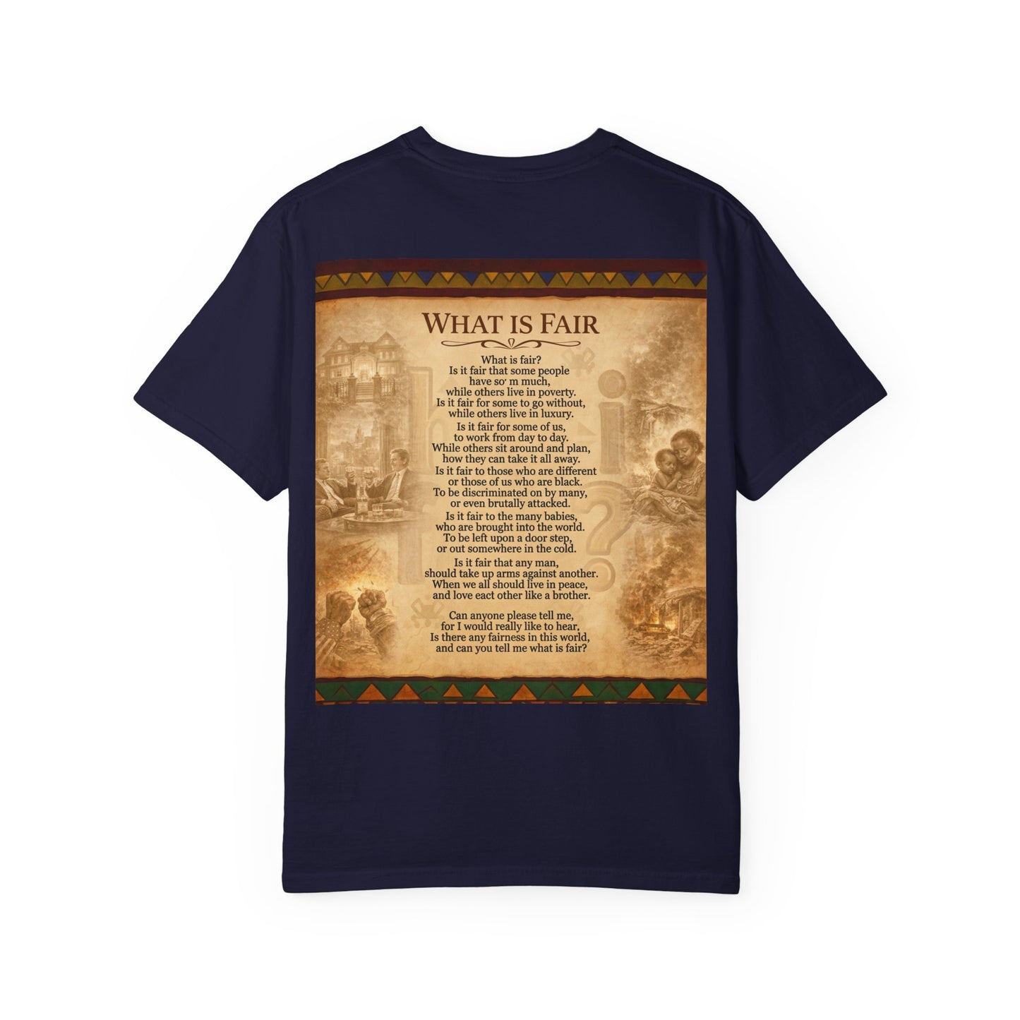 Unisex Garment-Dyed T-shirt - What is Fair