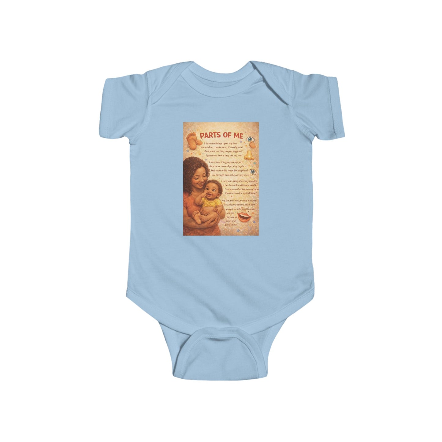 Parts of Me Infant Fine Jersey Bodysuit