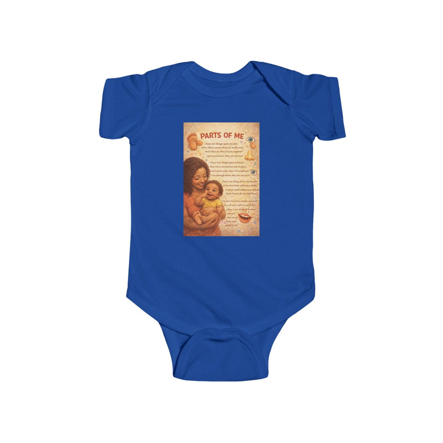 Parts of Me Infant Fine Jersey Bodysuit