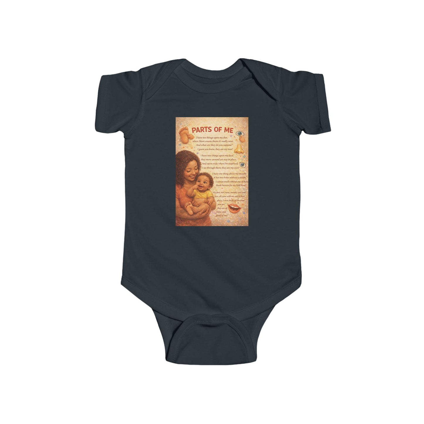 Parts of Me Infant Fine Jersey Bodysuit