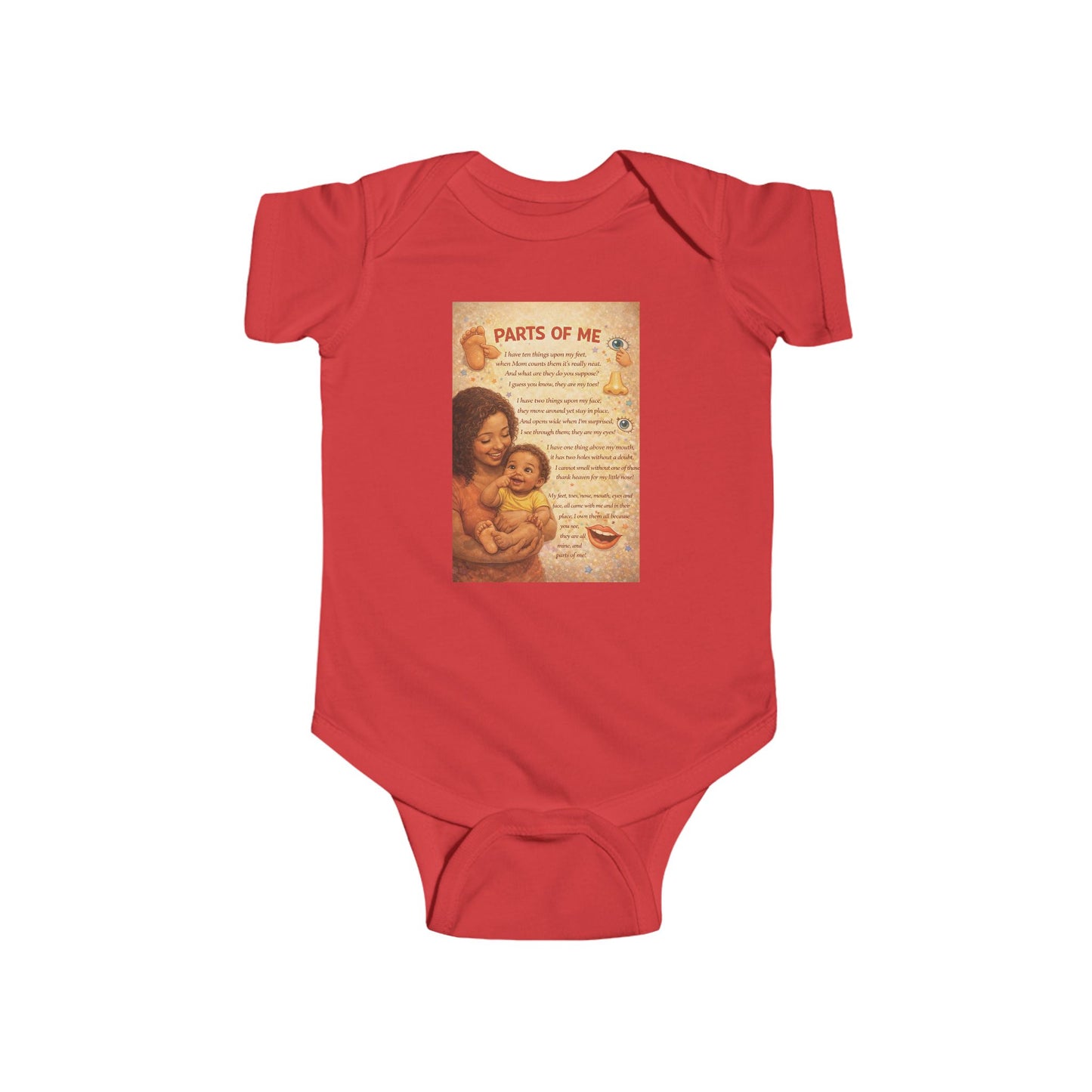 Parts of Me Infant Fine Jersey Bodysuit