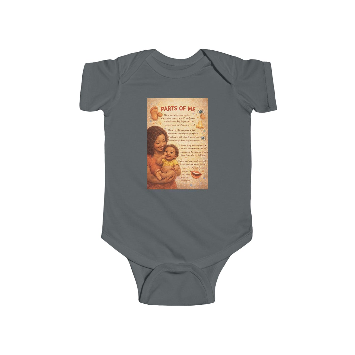 Parts of Me Infant Fine Jersey Bodysuit