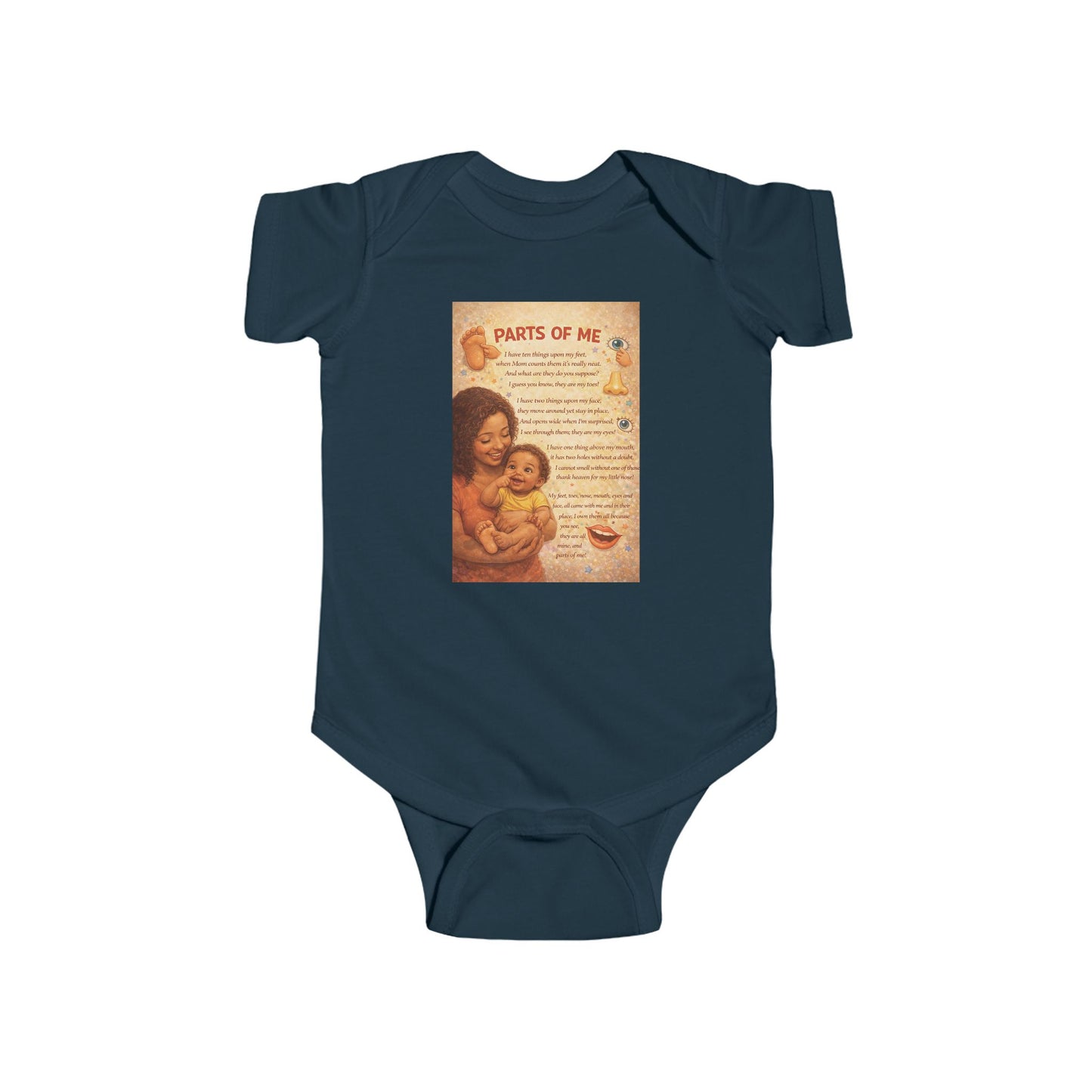 Parts of Me Infant Fine Jersey Bodysuit
