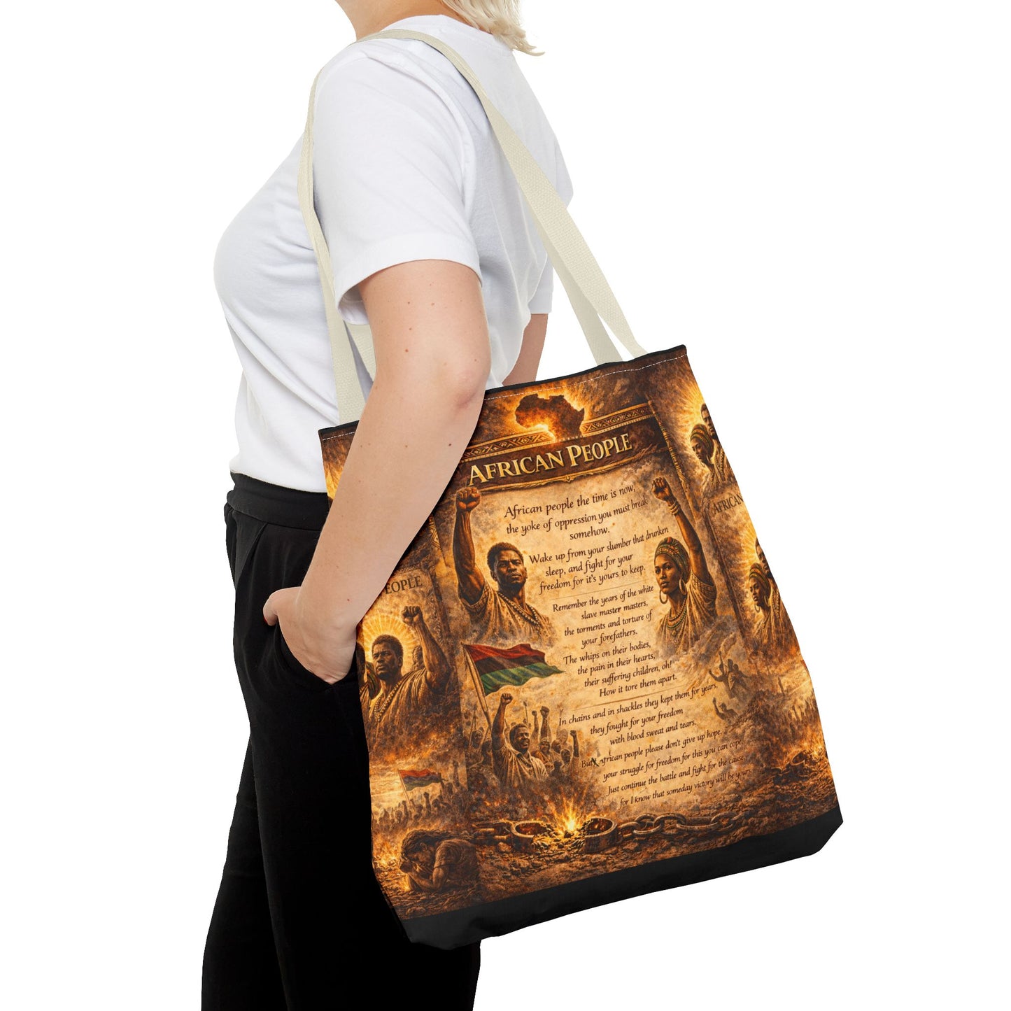 African People Tote Bag