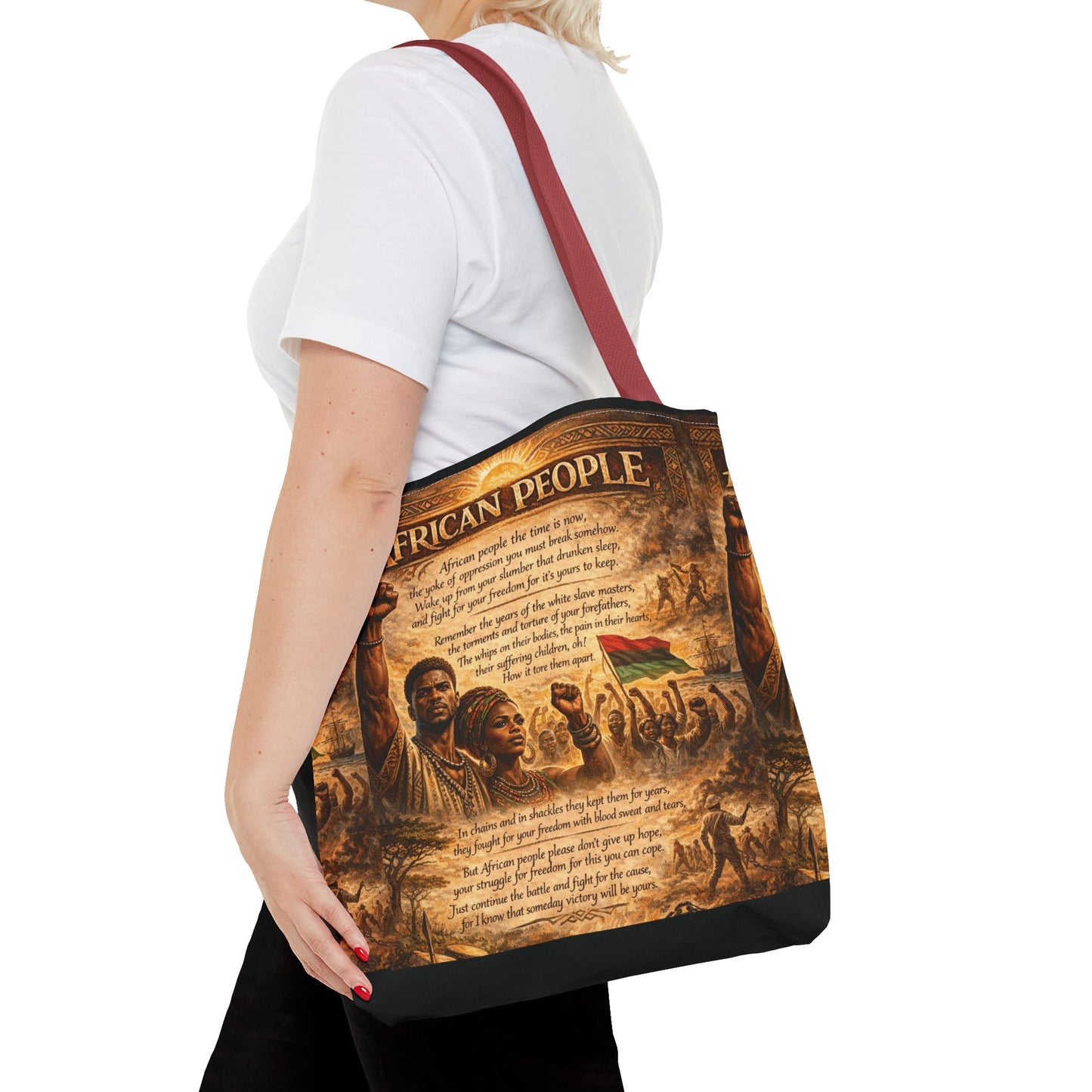 African People 2 Tote Bag