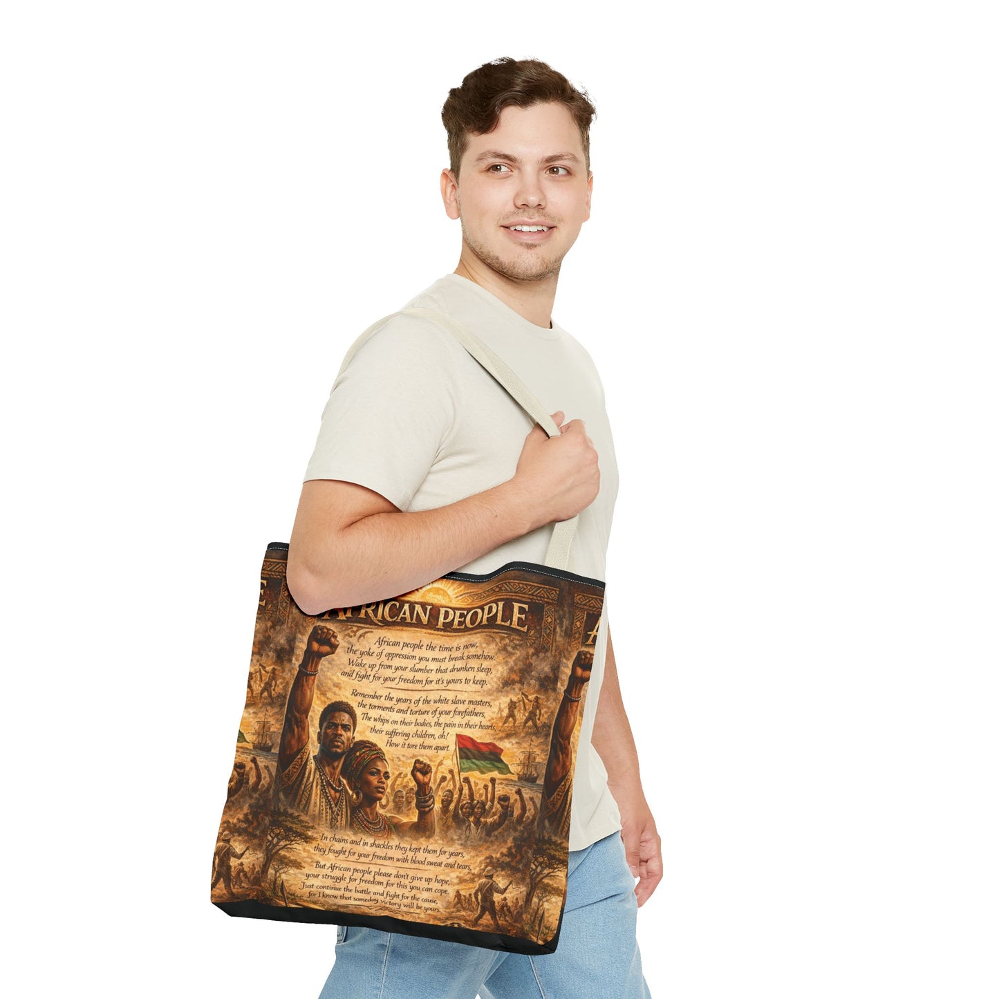 African People 2 Tote Bag