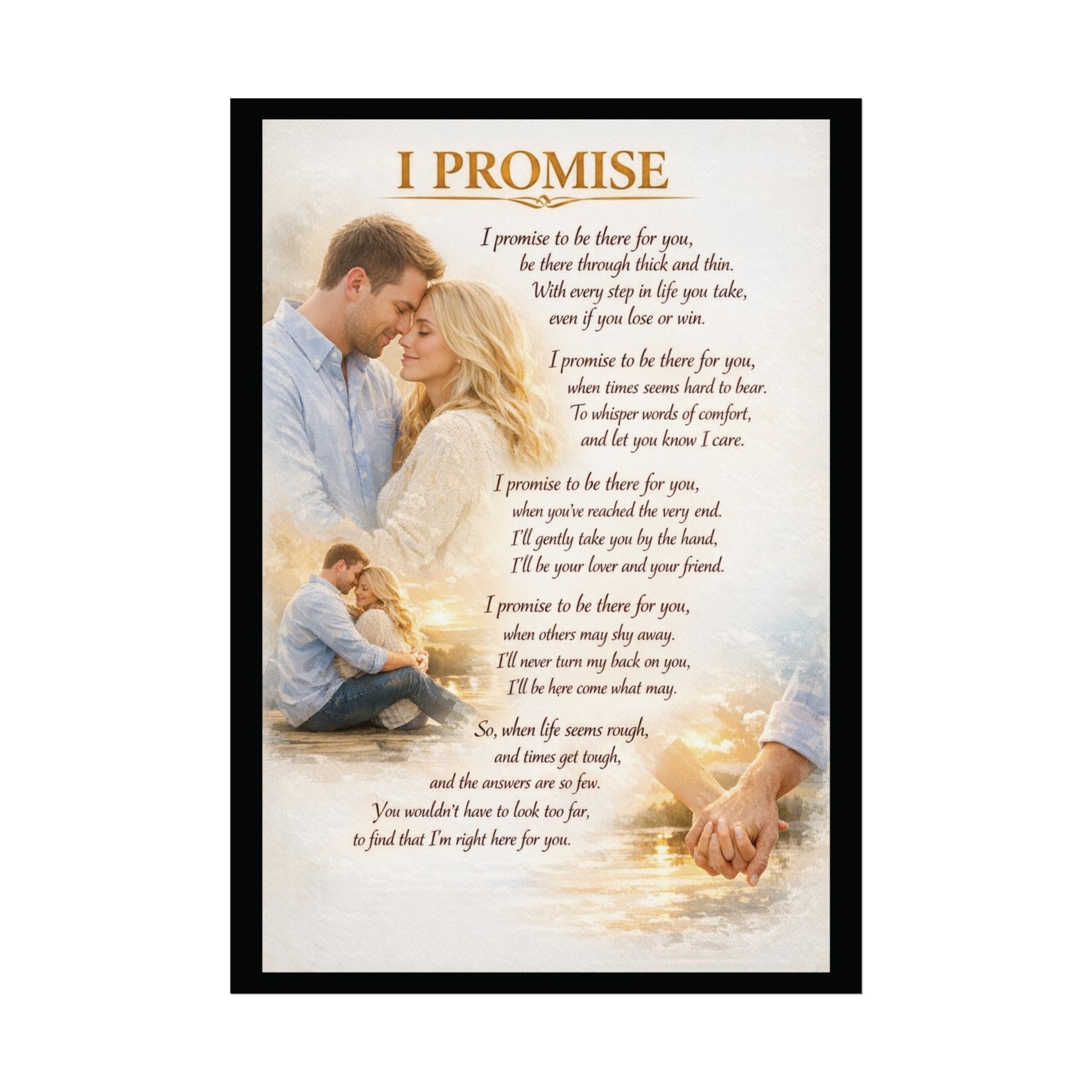 Fine Art Posters - I Promise