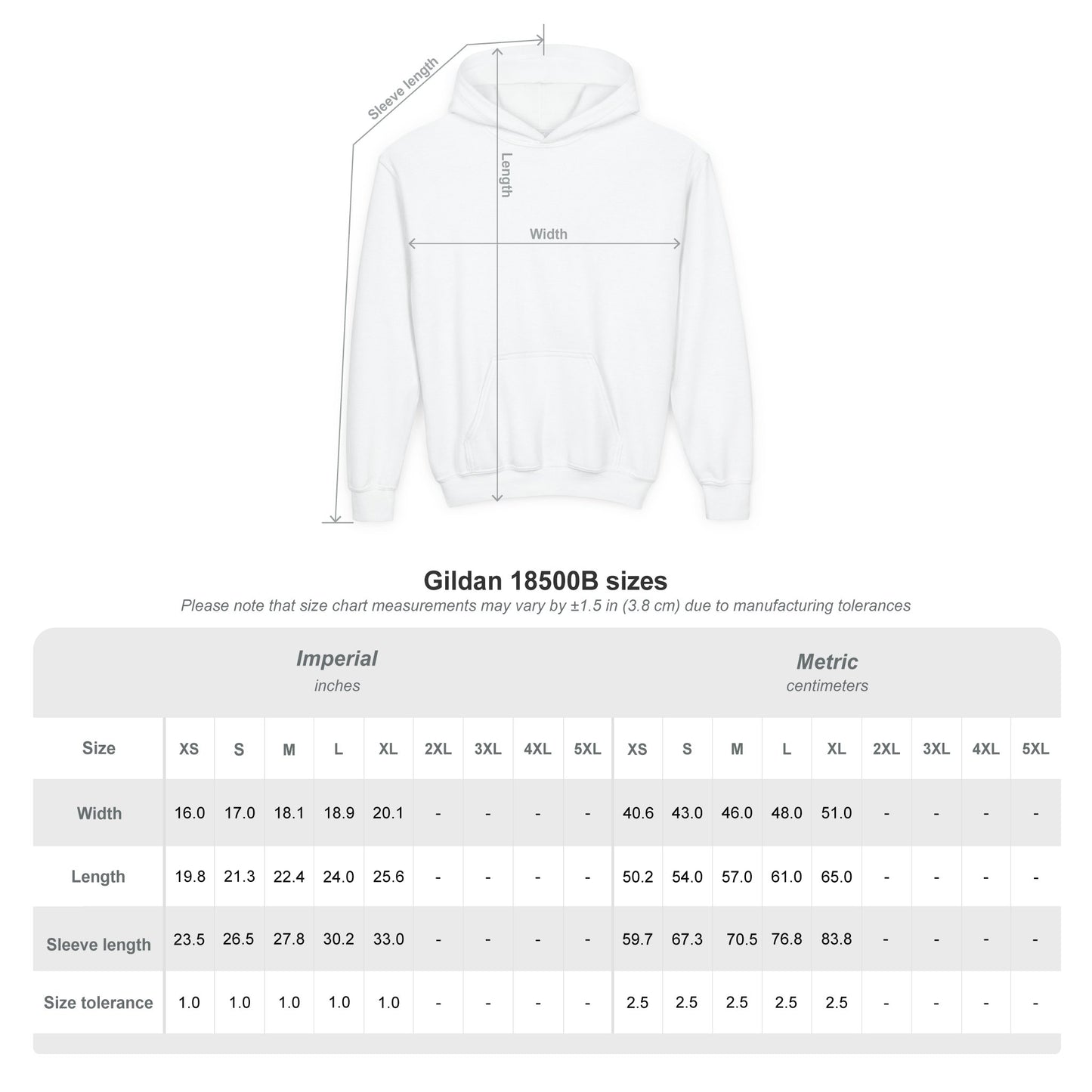 Youth Heavy Blend Hooded Sweatshirt - Children
