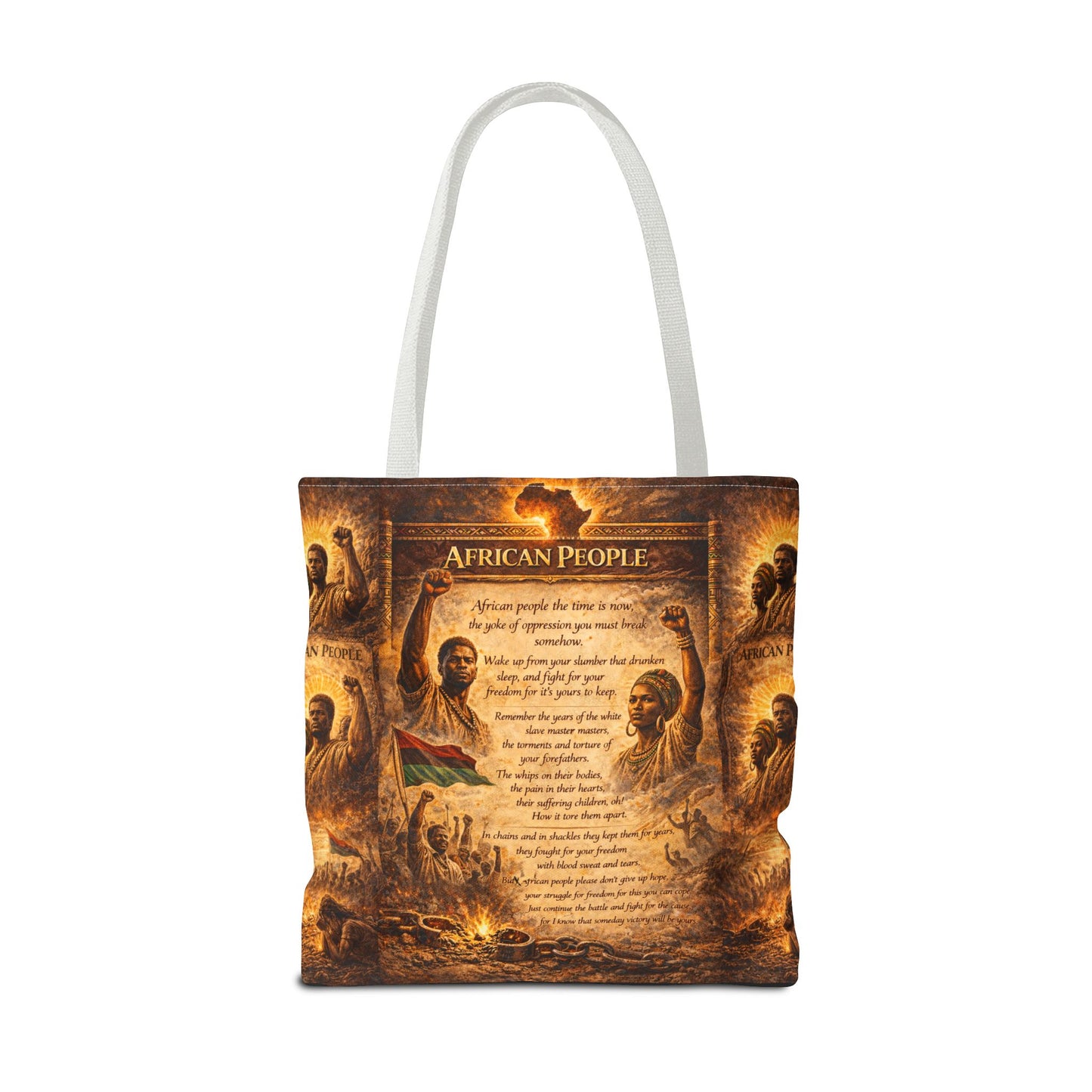 African People Tote Bag