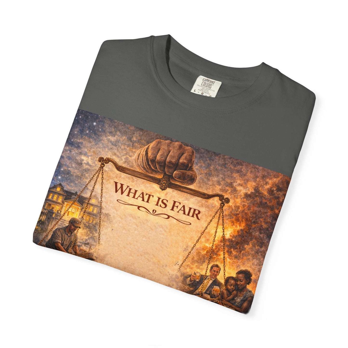 Unisex Garment-Dyed T-shirt - What is Fair