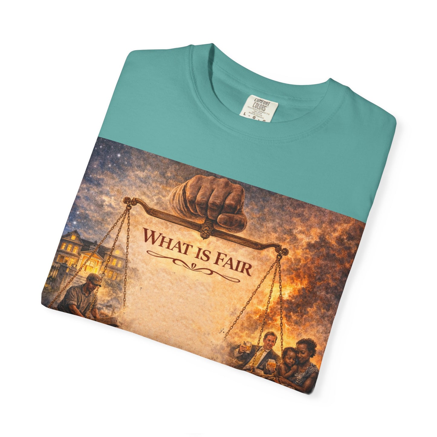 Unisex Garment-Dyed T-shirt - What is Fair