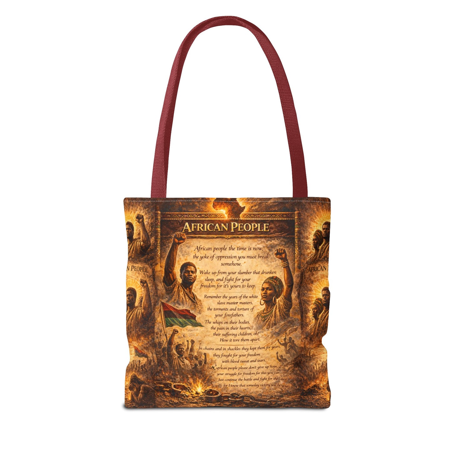 African People Tote Bag